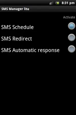 SMS Manager lite android App screenshot 6